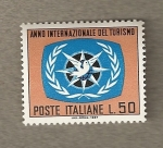 Stamps Italy -  Año Internacional del Turismo