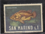 Stamps San Marino -  PEZ- CERNIA BRUNA