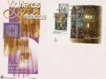 Sellos de Europa - Espaa -  Vidrieras Artísticas - Catedral de Santa María   Vitoria-Gasteiz SPD