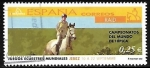 Stamps : Europe : Spain :  Juegos ecuestres mundiales - Jerez 2002