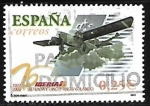 Stamps Spain -  Iberia setenta y cinco años volando