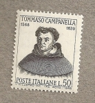 Sellos de Europa - Italia -  Tommaso Campanella