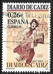 Stamps Spain -  Diario centenario - Diario de Cádiz