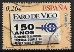Stamps Spain -  Diarios centenários - El Faro de Vigo