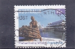 Stamps Australia -  FIGURA DE UN PESCADOR