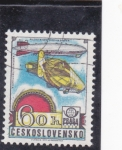 Stamps : Europe : Czechoslovakia :  DIRIGIBLES
