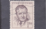Stamps Czechoslovakia -  Klement Gottwald - político