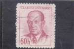 Stamps Czechoslovakia -  Antolín Zopotoky- político