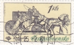 Stamps Czechoslovakia -  CARRUAJE