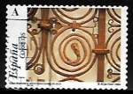 Stamps Spain -  El románico aragonés - Reja de la ermita de Santa Maria de Iguácel
