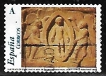 Stamps Spain -  El románico aragonés - Sarcófago de Doña Sancha