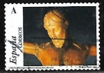 Stamps Spain -  El románico aragonés - Cristo Cricificado