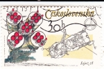 Stamps Czechoslovakia -  INTERCOSMOS- SOYUZ 28