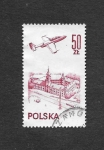 Stamps Poland -  C56 - Avión