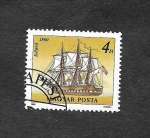 Stamps : Europe : Hungary :  3133 - Barco