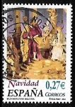 Stamps Spain -  Navidad - Belen napolitano del siglo XVIII