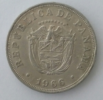 monedas de America - Panam� -  1966 - 5 centavos
