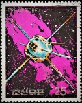 Stamps : Asia : North_Korea :  Viaje espacial