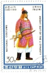 Stamps North Korea -  Trajes nacionales de la dinastía Li