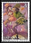 Stamps Spain -  El circo - obras de Manolo Élices