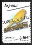 Stamps Spain -  Flora y Fauna - Canário
