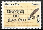 Stamps Spain -  Cantar de Mio Cid