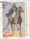Stamps Bolivia -  AYACUCHO-SIMBOLO DE LA INDEPENDENCIA AMERICANA 
