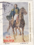 Stamps : America : Bolivia :  AYACUCHO-SIMBOLO DE LA INDEPENDENCIA AMERICANA 