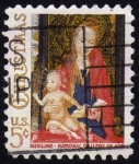 Stamps United States -  INT-VIRGEN Y NIÑO JESUS- MEMLING NATIONAL GALLERY OF ART