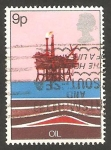 Stamps United Kingdom -  855 - Recursos energéticos, Petróleo