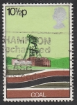 Stamps United Kingdom -  856 - Recursos energéticos, carbón