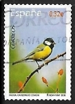 Stamps Spain -  Flora y Fauna - Carbonero común
