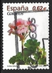 Stamps Spain -  Flora y Fauna - Geranio