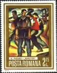Stamps Romania -  Pinturas - Trabajo
