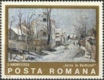 Stamps Romania -  Pinturas de Andreescu