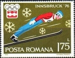 Stamps Romania -  Juegos Olímpicos de Invierno 1976, Innsbruck