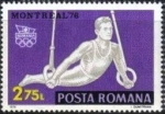 Sellos de Europa - Rumania -  Juegos Olímpicos de Verano 1976, Montreal
