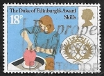 Sellos de Europa - Reino Unido -  1004 - 25 Anivº de los Premios de duque de Edimburg