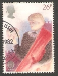 Stamps United Kingdom -  1045 - Europa Cept, Actor interpretando a Shakespeare