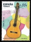 Stamps Spain -  Instrumentos musicales - Guitarra