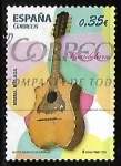 Stamps Spain -  Instrumentos musicales - Mandolina