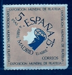 Stamps Spain -  Expo.Mundial filatelia