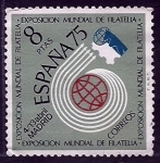 Stamps Spain -  Expo.Mundial filatelia