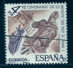 Stamps Spain -  Muerte del rey don Jaime