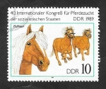 Stamps Germany -  2868 - Caballo de raza