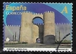 Stamps : Europe : Spain :   Arcos y Puertas Monumentales - Puerta del Alcázar Avila 