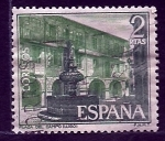 Stamps Spain -  Plaza del Campo (Lugo)