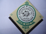 Stamps : America : Mexico :  Exposición Filatélica Interamericana - UPU- emblema.