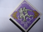 Stamps Mongolia -  Olimpiadas de Verano 1960 - Atlétismo