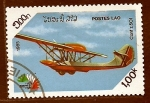 Sellos de Asia - Laos -  Avion